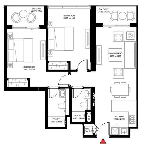 Type B - 2BHK_copy_30